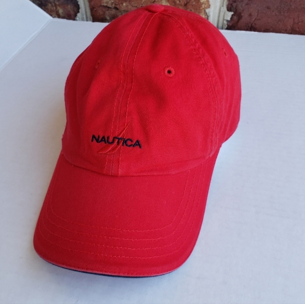 Nautica Red Adjustable Hat